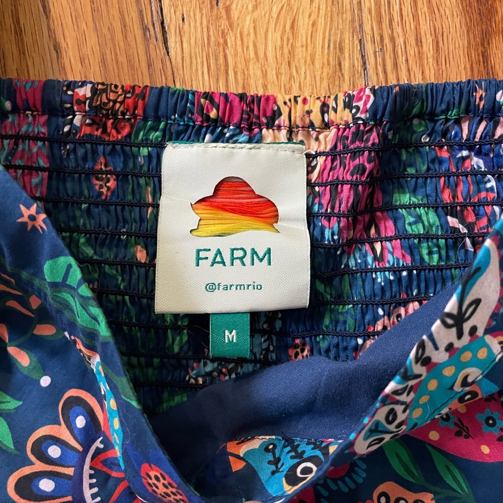 FARM Rio Multicolor Printed Blouse G000 - Picture 7 of 9